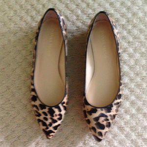 IVANKA TRUMP LEOPARD FLATS, SZ 7.5